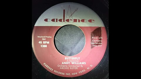 Andy Williams - Butterfly