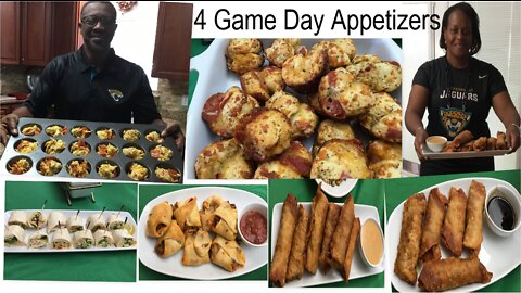 4 Appetizers,Game Day that are Winners! Go Team!
