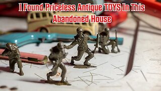 I Found Priceless Antique TOYS In This Breathtaking Abandoned House