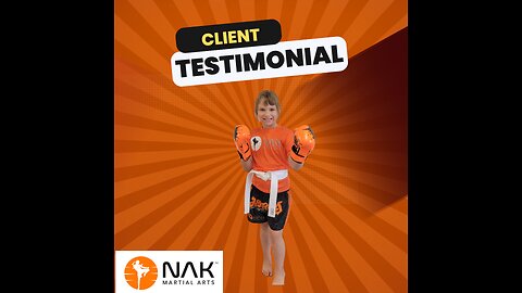 Client Testimonial Addy 7 her Dad Chris NAK Martial Arts Murfreesboro Tennessee