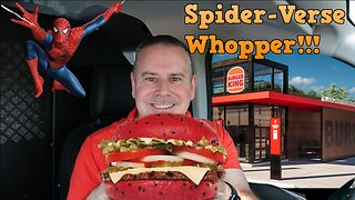 NEW SPIDER-MAN WHOPPER AT BURGER KING!