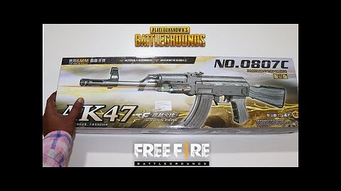 PUBG & Freefire AKM Toy Gun Unboxing & Testing – Chatpat toy tv