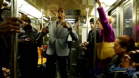 DJ Throws Dance Party On New York City Subway