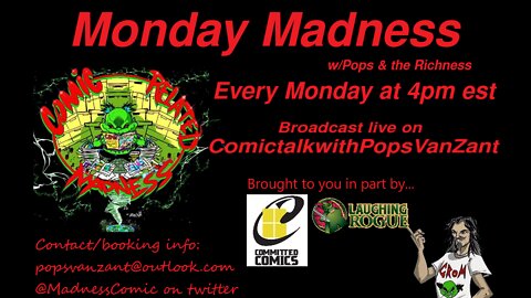 Monday Madness w/Pops Van Zant & the Richness 6-6-22