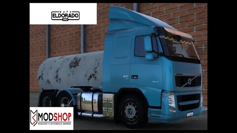 SETE BARRAS x SANTOS - MAPA ELDORADO (ATUALIZADO DIA 29/04) (SEM MICROFONE) - ETS 2 1.43