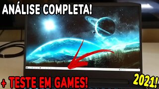 O MELHOR NOTEBOOK GAMER DE ENTRADA EM 2021! - Lenovo Ideapad Gaming 3i - ANÁLISE + Teste em Games!