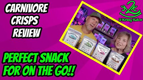 Review of Carnivore Crisps | Is the perfect snack for on the go