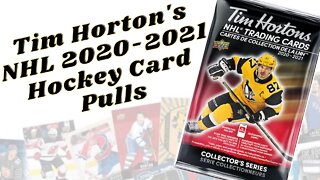 Tim Horton's NHL Hockey Cards Pull #4