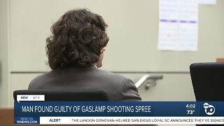 Man found guilty in Gaslamp shooting spree