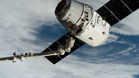 U.S. Commercial Cargo Ship Departs International Space Station