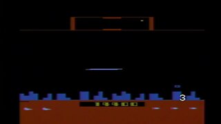 Defender (Atari 2600) Gameplay (RetroTINK 2X Pro, VCR)