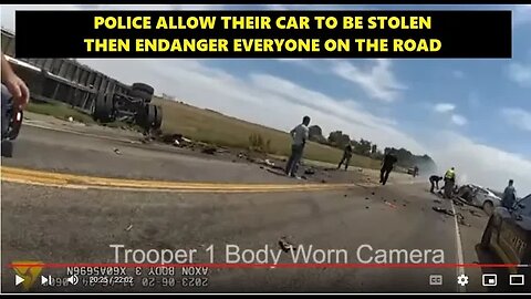 Colorado State Police Car Is Stolen & Then Police Crashed It Into Innocent Civilians - # ETH