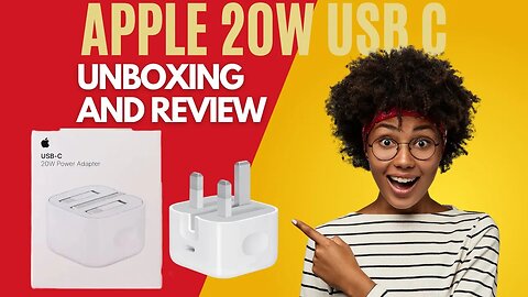 Apple USB-C Power Adapter Unboxing
