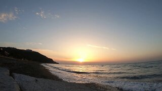 Sunrise in Pissouri Beach, Cyprus