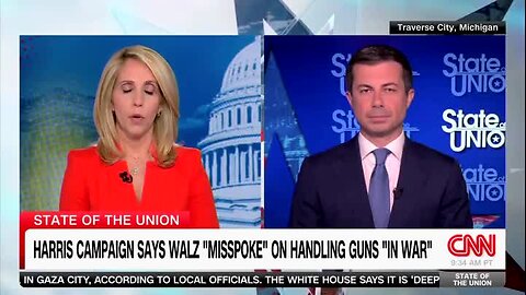 Buttigieg: Walz ‘One Time ... Slipped Up’ on Saying He Carried Weapons in War