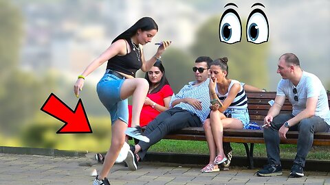 🔥Look and Tripping Over Nothing Prank - AWESOME REACTIONS -Best of Just For Laughs 😲🔥