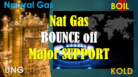 Natural Gas BOUNCES off Major Support