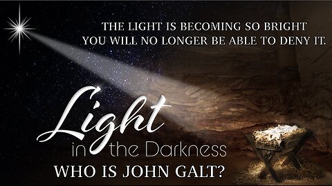 John Galt UPDATE-REPOST DUE TO ACCIDENT IN HOUSTON. NEXT REALTIME THIS WEEKEND.