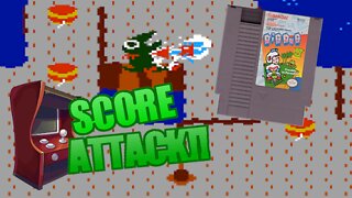 Dig Dug II (NES) 32-Round High-Score Attack!!