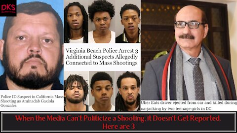 When the Media Can't Politicize a Terrible Crime, it Doesn't Get Reported. Here are 3