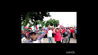NLC PROTESTING DEMANDING WHAT BELONG TO THEM