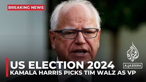 Kamala Harris picks Minnesota Governor Tim Walz as VP in US election | NE