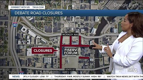 What to know: Road closures due to Republican debate in Milwaukee