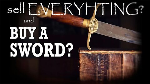 Sell Everything? and Buy a Sword?