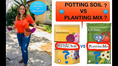 GARDENING SOIL: BEST Store Bought SOIL / Potting Soil Vs Planting Mix 🍀 (Foodie Gardener)