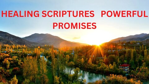 HEALING SCRIPTURES POWERFUL PROMISES