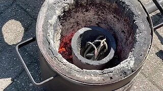 Metal Melting Madness: Lead-Coated Copper Wire Melt #devilforge #lead #melting #belgium