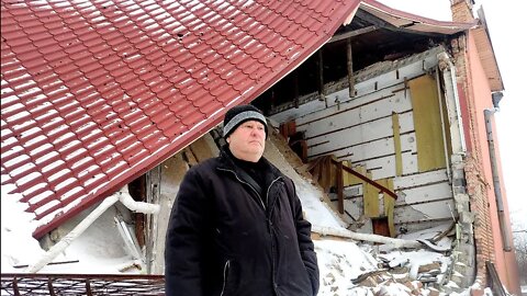 Ukraine War: In Search Of Life In Ghost Towns Near Donetsk Airport (Very Sad)