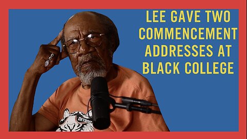 Legendary Lee Canady 👨🏿‍🎓 Black Detroit Business College Commencement Address 👨🏿‍🏫 HBCU 🏫 Rare Honor