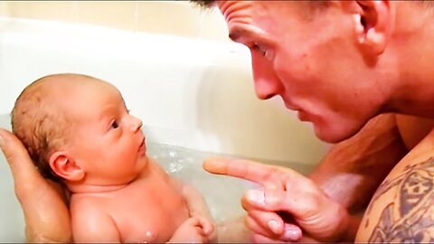 Funny Baby And Daddy - Hilarious Moments