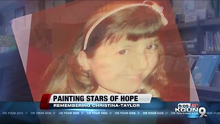 Painting stars of hope for Christina-Taylor Green