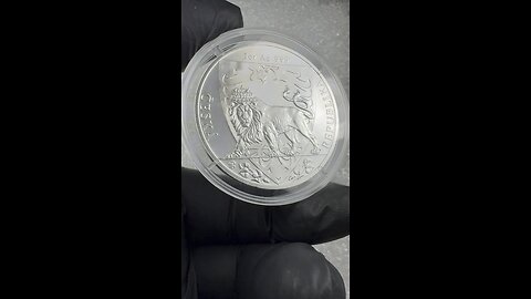 Niue $2 2020 Czech Republic Lion 1 Oz 999 Silver Bullion coin