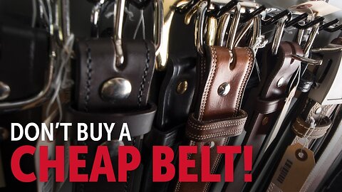 Why You Should Not Buy a Cheap Carry Belt: Into the Fray Episode 253