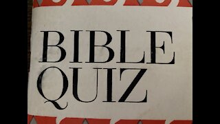 Bible Quiz 2 ⭐️Bible Quiz 2