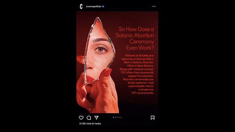 Cosmopolitan magazine shares steps for how to have a 'Satanic Abortion Ceremony'