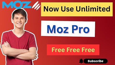 Use Moz Pro Unlimited for free || Moz bar