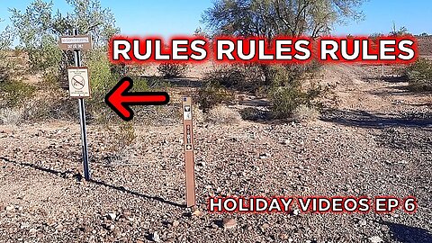 Living In The Quartzsite Desert Has RULES!! | Preparing For A BIG Storm | Ambulance Conversion Life