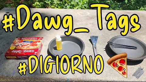 #Dawg_Tags Firebox/Dutch Oven Digiorno Pizza