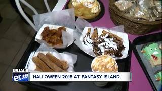 Fantasy Island transformed for Halloween