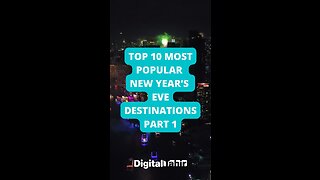 Top 10 Most Popular New Year’s Eve Destinations Part 1