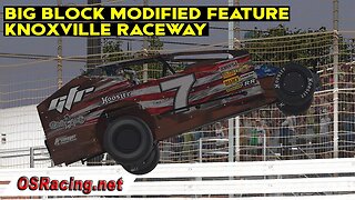 Official Big Block Modified Race - Knoxville Raceway - iRacing Dirt #iracing #dirtracing