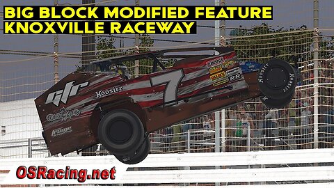 Official Big Block Modified Race - Knoxville Raceway - iRacing Dirt #iracing #dirtracing