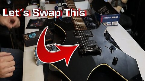 Mick Thomson B.C. Rich Warlock Pickup Swap