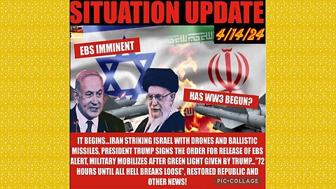 SITUATION UPDATE 4/14/24- AI System Used To Bomb Gaza,Global Financial Crises,Cabal/Deep State Mafia