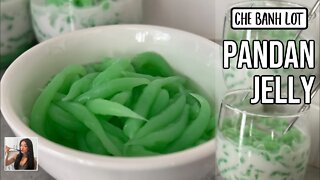 Pandan Jelly Recipe for Che Banh Lot Vietnamese Dessert | Rack of Lam