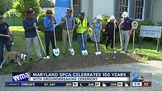 Maryland SPCA celebrates 150 with groundbreaking ceremony